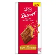2- pack of Lotus Biscoff Cookie Chocolate Candy Bar 6.34 Oz US seller!