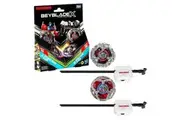 Beyblade X - Transformers Collab Optimus Prime 4-60P Vs. Megatron 4-80B Multipack Set With 2 Tops & 2 Launchers