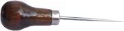 Wooden Handle Scratch Awl for Leather Punch Hole or DIY Handmade (Gourd Awl) -1P
