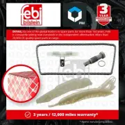 Timing Chain Kit fits PEUGEOT 3008 0U 1.6 2009 on 0816H9 0816H9S1 816H9S1 Febi