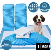 Pet Training Pads 400/200 Puppy Dog Toilet Pee Indoor Super Absorbent Aus