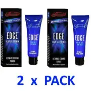 2 * Sensuous Edge Delay Gel for Men Ultimate Staying Power 7mL