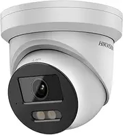 HIK-TECH US DS-2CD2387G2H-LIU HlKlVlSlON 8MP Smart Hybrid Light with Full Color Fixed Turret Network Camera, 2.8mm Lens