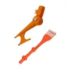 Mini Rake Lightweight Gardening Tool Garden Leaf Removal for Gutter