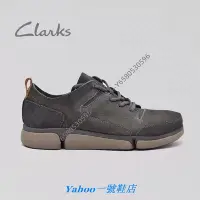 在飛比找Yahoo!奇摩拍賣優惠-Ｙａｈｏｏ一號鞋店　CLARKS其樂男春秋款系帶低幫休閑運動