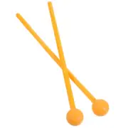 2 Pcs Piano Hammer on The Stick Child Percussion Mallets Soft Tip