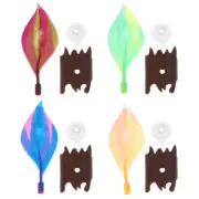 4PCS Fish Spawning Leaf fish spawning grounds realistic resting spot