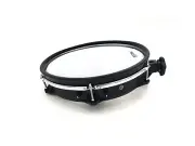 Pintech ConcertCast Mesh Pads - 8 Inch Dual Zone - Reaction Mesh Head Black