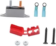 JECOMPRIS 1 Set Part Copper Circuit Breaker Breaker Amp Circuit Breaker 30a 12v/24v Circuit Breaker Thermoplastic