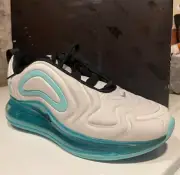Nike Air Max 720 GS hite Black Green Aurora AQ3196 101 Kids Boys Girls 3.5Y