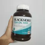 澳洲 BLACKMORES澳佳寶深海魚油膠囊無腥原味歐米伽3老年成人400粒三倍魚油迷你小魚油