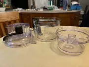 Kitchen Aide KFP 1356 Food Processor Parts Lot 13 Cup Work Bowl & Mini Bowl New