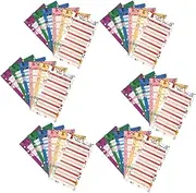 jojofuny Consumer Card Refill 36 Sheets Planner Inserts Daily Sheets High-Grade Paper
