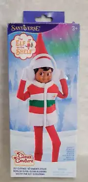 The Elf on the Shelf Claus Couture Bundle up Puffer Vest Outfit New