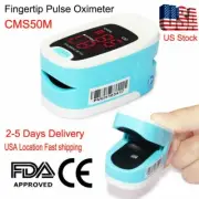 LED Finger Tip Pulse Oximeter Heart Rate Monitor Blood Oxygen Meter SpO2 Sensor