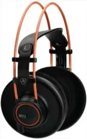 AKG K712 PRO Reference Studio Headphones Open Back Over Ear Wired Black Or-JPN
