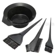 Hair Color Dye Tool Set Kit 4 Pcs Brush Bowl Combo Professional Salon Tint AD19