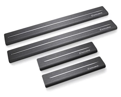 Steel Door Sill Protector for Renault Clio III 3-door 2005-2011