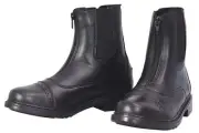 TuffRider Ladies Starter Front Zip Paddock Boots 7 Black