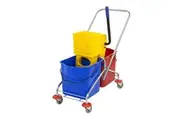 Jantex Dual Bucket Mop Wringer with Frame