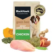 Black Hawk Grain Free Large Breed Adult Dog Food 15kg