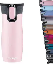 [Contigo] West Loop Autoseal Thermal Mug, Stainless Steel Insulated Mug, Coffee Mug to Go, BPA Free, Leak-Proof Travel Mug with Easy-Clean Lid, Keeps Up to 5 Hours, 470 ml