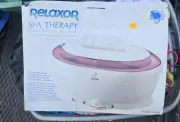 Relaxor Spa Therapy Deluxe Paraffin Wax Bath PWB8F - 1 Lbs Of Wax Included - New