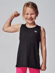 Girls Workout Tank. Running Bare Girls Activewear