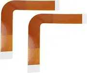 Ribbon Cable for PS2, 2pcs 7W Pickup Laser Lens Flat Ribbon Flex Cable Repair Replacement Part for PS2