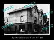 OLD 8x6 HISTORIC PHOTO REIGATE SURREY ENGLAND THE ALBION TAVERN c1940