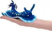 Folkmanis Mini Blue Nudibranch Finger Puppet