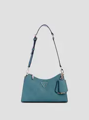 GUESS Women's Blue Cresidia Shoulder Bag