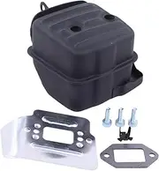 Silencer Exhaust Rear Silencer Exhaust System with Seal Screws and Bolts for Stihl MS 341 MS 361 Chainsaw