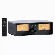 ET30 VU Meter Amplifier/Speaker Selector, 2 in 2 Out Vintage Switcher, Speake...