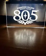 805 FIRESTONE LED NEON WHITE LIGHT SIGN 8x12