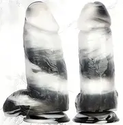 25 * 7.5cm XXL Huge Thick Dildo with Suction Cup Super Large PVC Anal Dildo G-Spot Anal Plug Butt Plug Anus Vagina Masturbator for Woman Sex Toy