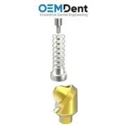 Dental Angulated Multi Unit 1.4mm Titanium Sleeve Set 60° DSI® Compatible