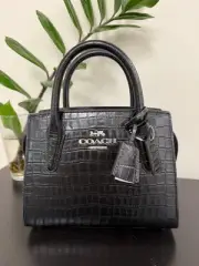 New Coach Andrea Carryall Bag CR105 [Black]