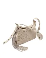 Maje Crochet Knit Mini Bag