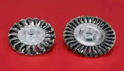 4" Wire Wheel Brush 2 Piece Set Stringer Bead & Knotted Wire Steel 5/8" Arbor