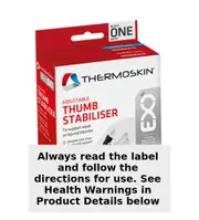 Thermoskin Exo Adjustable Thumb Stabiliser