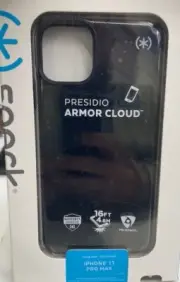 SPECK Presidio2 ARMOR CLOUD 16 Ft. Drop Tested Case for iPhone 11 Pro Max -Black