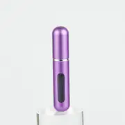 2Pcs Mini Perfume Atomizer Bottle 8ml Empty Small Spray Bottle for Travel Matte Purple