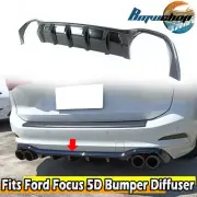 Painted 22-25 Fits Ford Focus MK4 5D Wagon ST Line Rear Bumper Diffuser Spoiler (for: Ford)