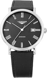 [Longines] Casual Watch, Elegant L4.911.4.71.2, Men's, Black, gray