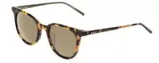 DKNY DK507S Ladies Cateye Designer Sunglass Tokyo Beige Tortoise/Green Grey 49mm