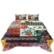 Mandalas and Flowers Cool Messy Design Coverlet