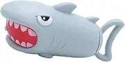 Shark Shaped Water Shooter for Fun Soaker Summer Playtime for Pool Parties and Outdoor Activities Grey Color