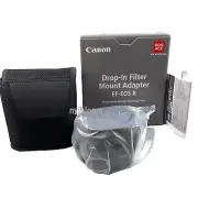 New CANON Drop-In Filter Mount Adapter EF-EOS R with Circular Polarizer Filter A