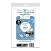 HeatnBond EZ-Print Featherlite Iron-On Adhesive 8.5"X11" 10/Pkg